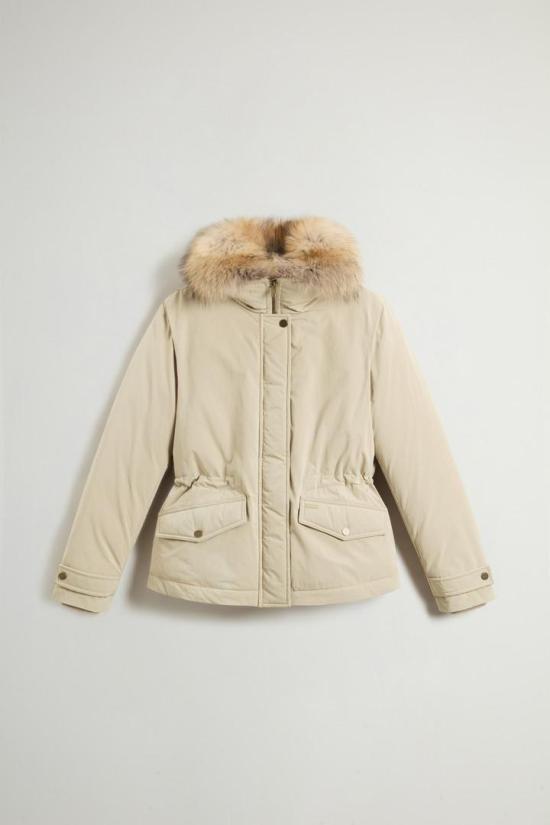 25FW 울리치 숏패딩 CFWWOU2043FRUT5092 7404 OXFORD TAN