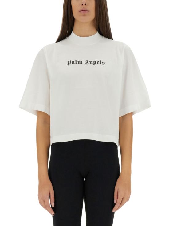 25SS 팜앤젤스 반팔 티셔츠 PWAA020 C99JER0160110 WHITE