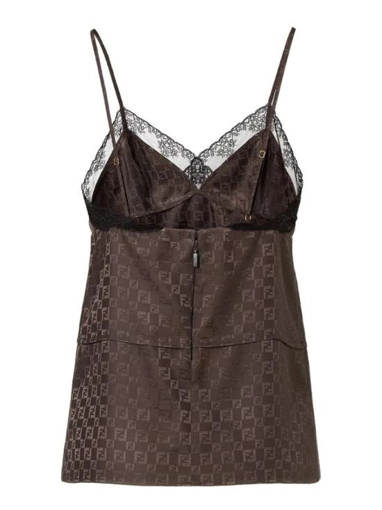  펜디 탑 FS9753 AUQGF1T6H Brown - FENDI