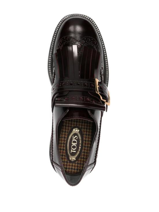 25FW 토즈 플랫 슈즈 XXW20L0IL00SHAR810 Brown - TODS