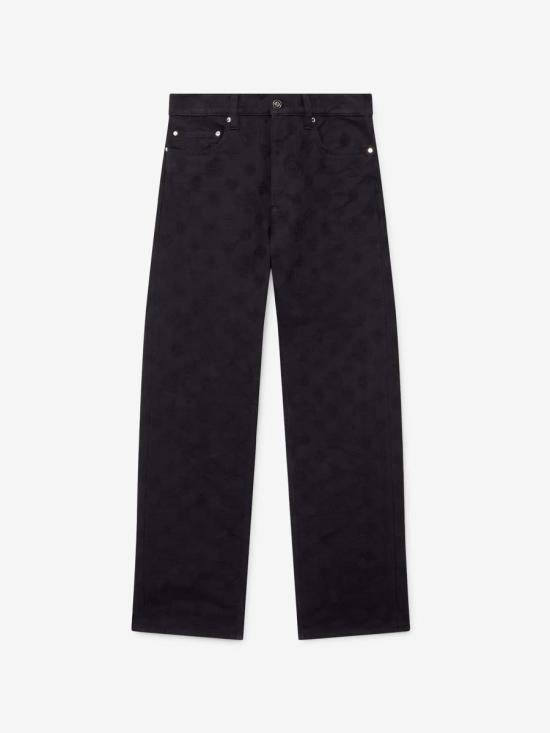 25FW 카사블랑카 데님 팬츠 TR 330 01 BLACK Black