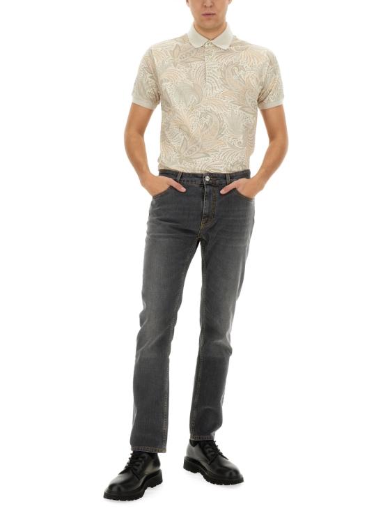 25SS 에트로 폴로 티셔츠 MRMD0004 AK573X0820 IVORY - ETRO