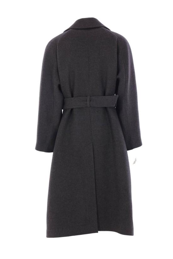 25FW 생로랑 캐시미어 소재 롱 코트  848512Y1M971473 GREY - SAINT LAURENT
