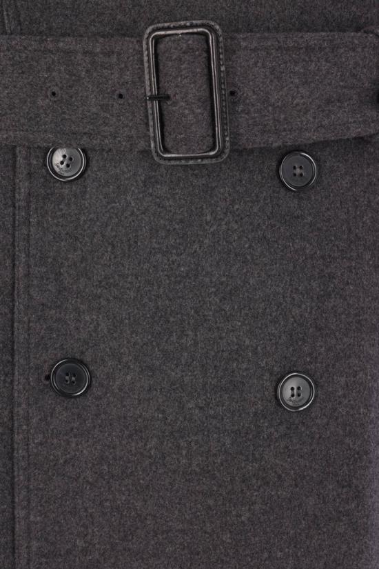 25FW 생로랑 캐시미어 소재 롱 코트  848512Y1M971473 GREY - SAINT LAURENT