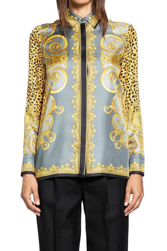 25FW 베르사체 셔츠 10013601A16366 5E700 MULTICOLOR