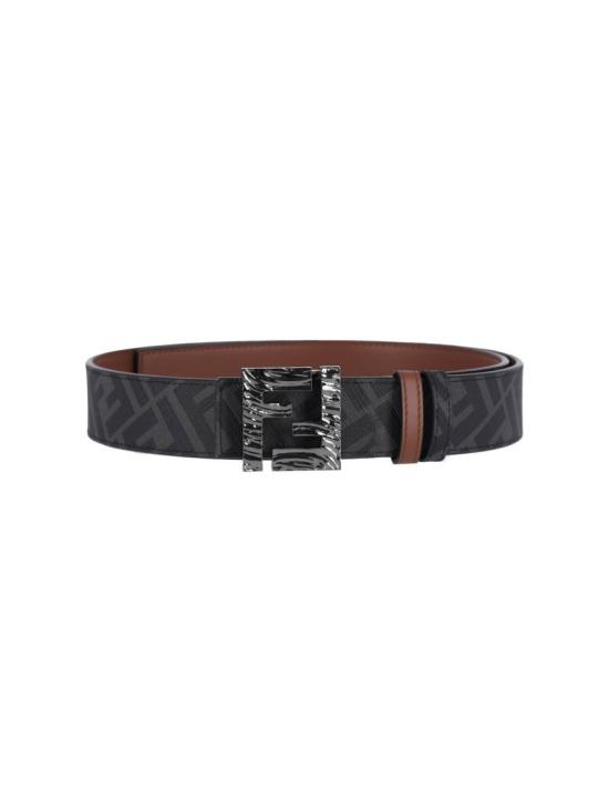  펜디 가죽 벨트 7C0543 AFF2F1SCK Brown - FENDI