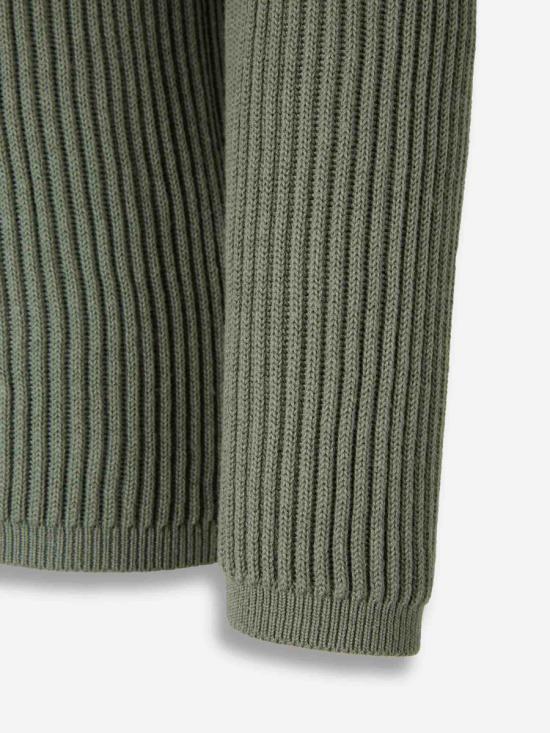 25FW 씨피 컴퍼니 스웨터 19CMKN220A006595A 612SEAGRASS GREEN - C.P. COMPANY