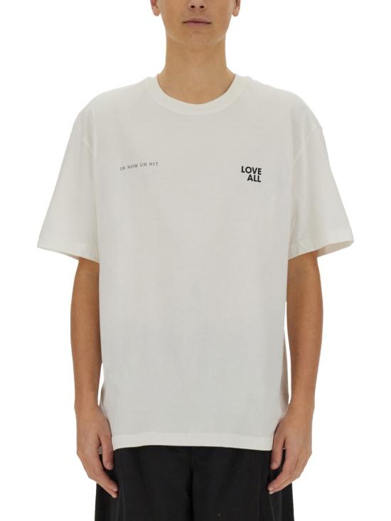  이놈어닛 반팔 티셔츠 NUS25281 081 WHITE