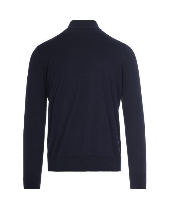 25FW 파올로페코라 집업 니트 3322738 Black - PAOLO PECORA