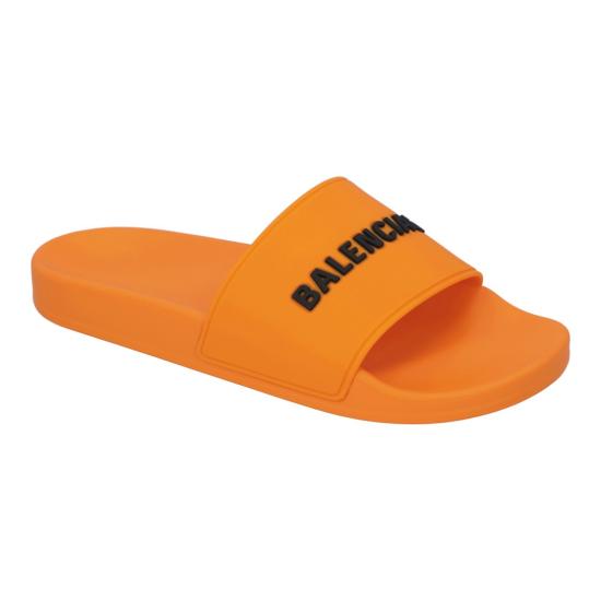  발렌시아가 파이신 슬라이드 샌들 565826W1S807210 Orange