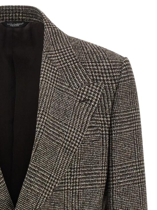 25FW 돌체앤가바나 수트 자켓 G2VT5TFQMKDS8101 BROWN - DOLCE & GABBANA