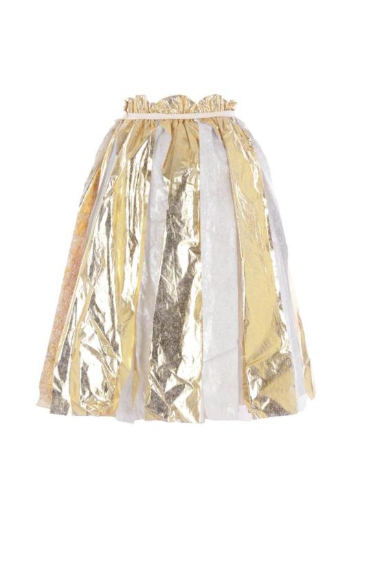 25FW Comme Des Garçons Tao 스커트 TPS027W252GOLDXWHITE GOLD WHITE - OTHER BRANDS