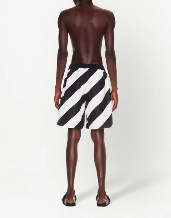  오프화이트 스윔팬츠 OMFD008S23FAB0011001 Black - OFF WHITE