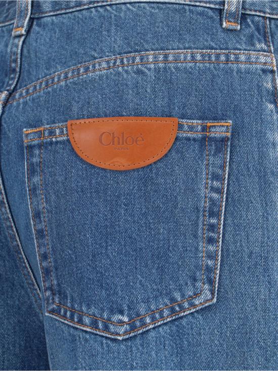 25FW 끌로에 데님 팬츠 24WDP22150 402 Blue - CHLOE