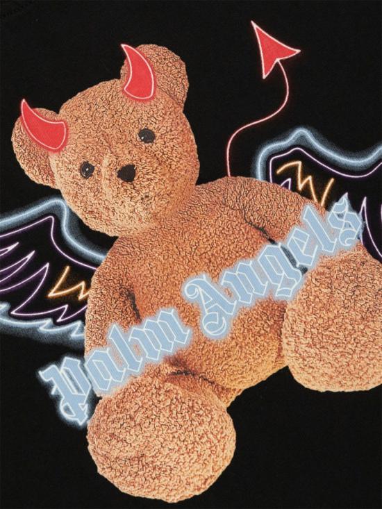 25SS [키즈] 팜앤젤스 티셔츠 PBAA003K C99JER0071060 BLACK - PALM ANGELS