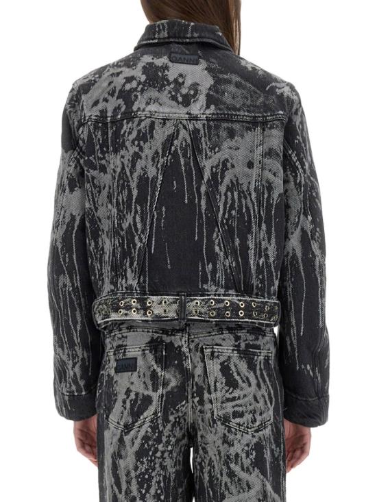 25SS 가니 데님 자켓 J1599 006 Black - GANNI