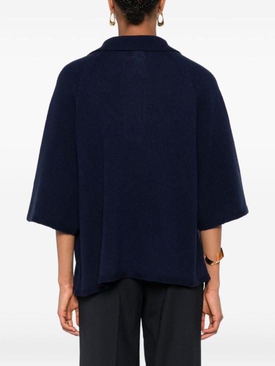 25FW 엠포리오 아르마니 폴로 티셔츠 EW003197 AF20114UB115 Blue - EMPORIO ARMANI