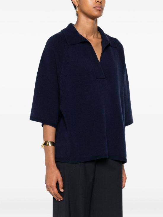 25FW 엠포리오 아르마니 폴로 티셔츠 EW003197 AF20114UB115 Blue - EMPORIO ARMANI