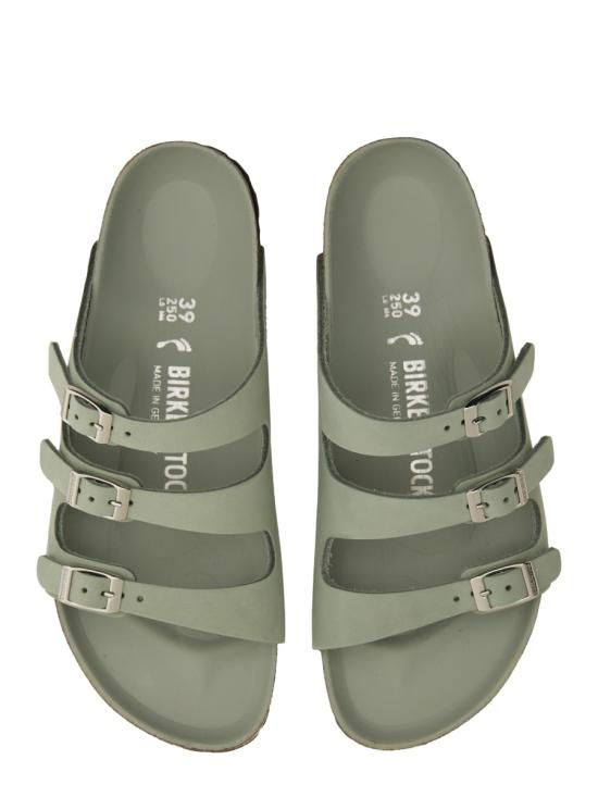 25SS 버켄스탁 플로리다 프레쉬 누벅 레더 1029450 PURESAGE GREY - BIRKENSTOCK