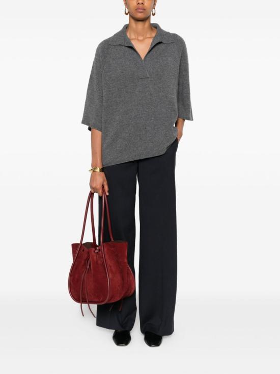 25FW 엠포리오 아르마니 폴로 티셔츠 EW003197 AF20114U8163 Grey - EMPORIO ARMANI