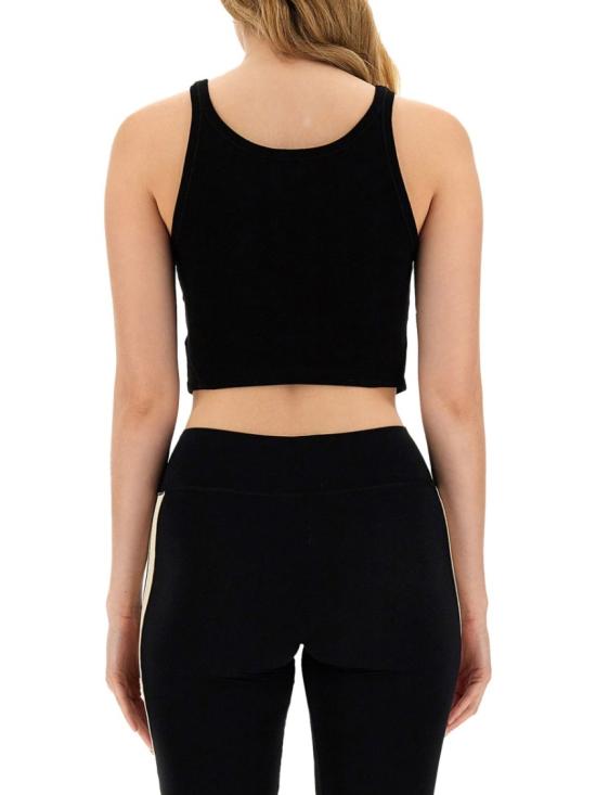  팜앤젤스 트레이닝 티셔츠 PWAD060 S24FAB0021003 Black - PALM ANGELS