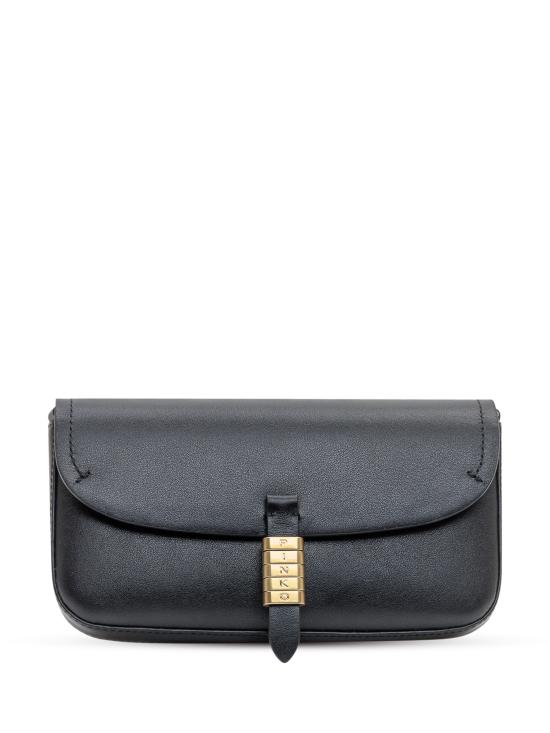 25FW 핑코 숄더백 105349A1ZX Z99Q NERO ANTIQUE GOLD