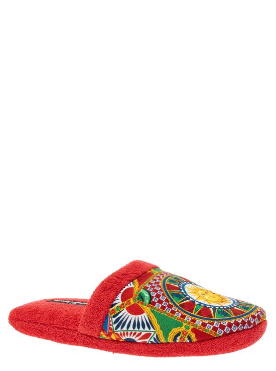  돌체앤가바나 뮬/슬리퍼 TCF001TCAARUC034 Red - DOLCE & GABBANA