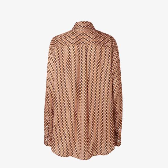 25FW 펜디 블라우스 FS8293AVJ2F1TRM Brown - FENDI