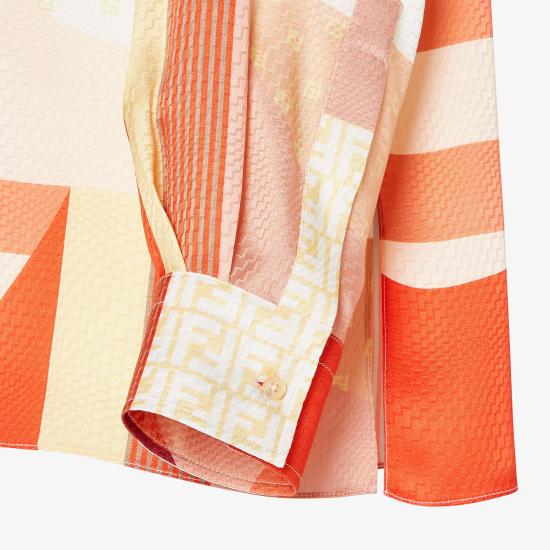 25FW 펜디 블라우스/셔츠 FS8274AUQMF1SAW Multicolor - FENDI