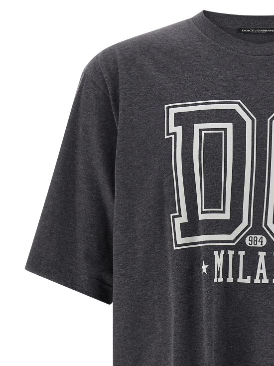 25FW 돌체앤가바나 반팔 티셔츠 G8PN9TG7PLQS8292 Gray - DOLCE & GABBANA