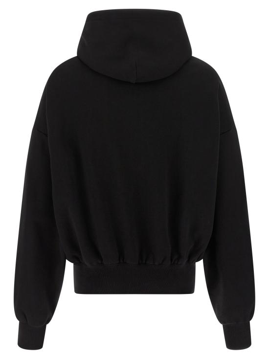 25FW 돌체앤가바나 긴팔 티셔츠 G9BJGTG7PLPN0000 White Black - DOLCE & GABBANA