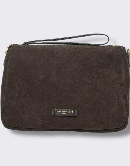 25FW 지아니 끼아리니 클러치/파우치 BS10225CMPL 974 moka