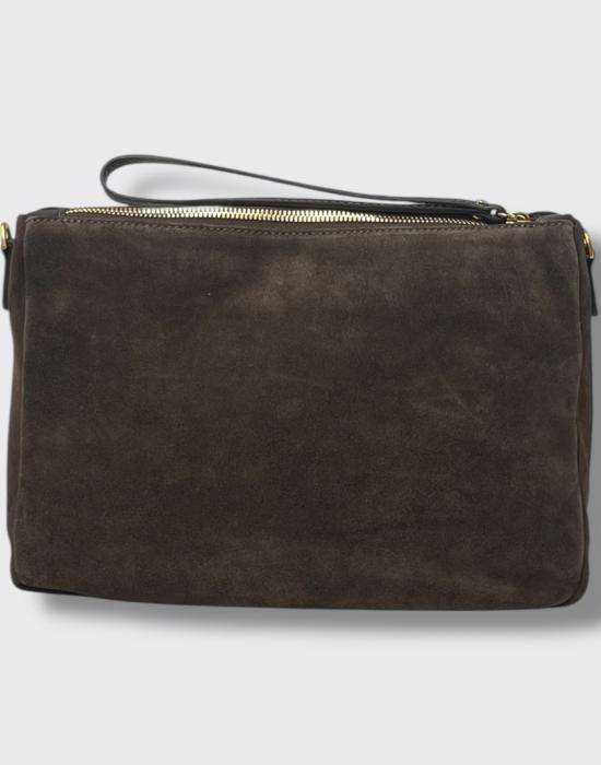 25FW 지아니 끼아리니 클러치/파우치 BS10225CMPL 974 moka - GIANNI CHIARINI