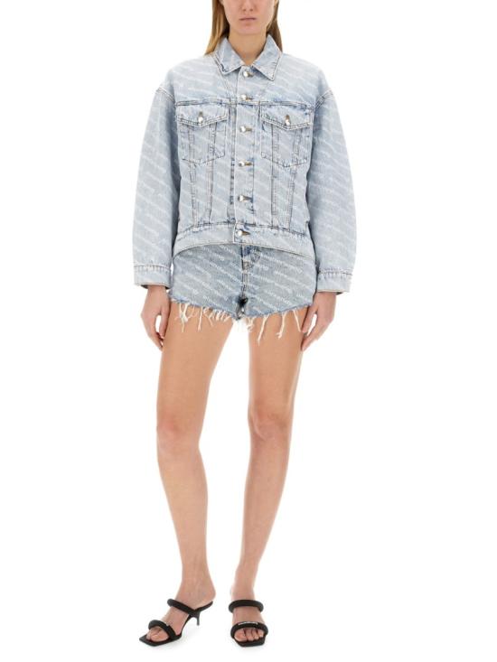  알렉산더 왕 데님 자켓 4DC2202756 270 Blue - ALEXANDER WANG