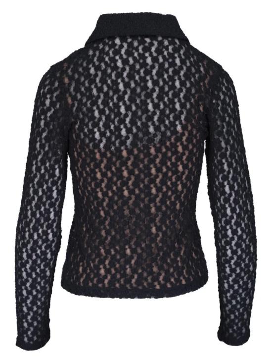  빈스 탑 V053984611 001BLK Black - VINCE