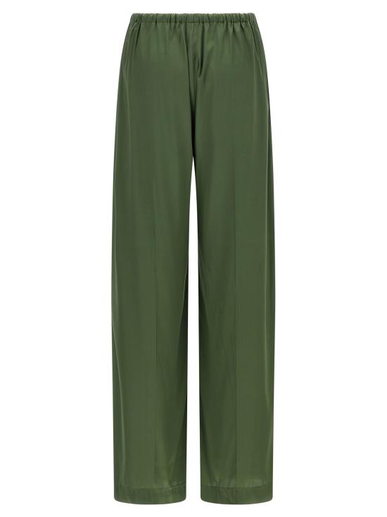 25FW 드리스 반 노튼 스트레이트 팬츠 2520109152032606 Green - DRIES VAN NOTEN