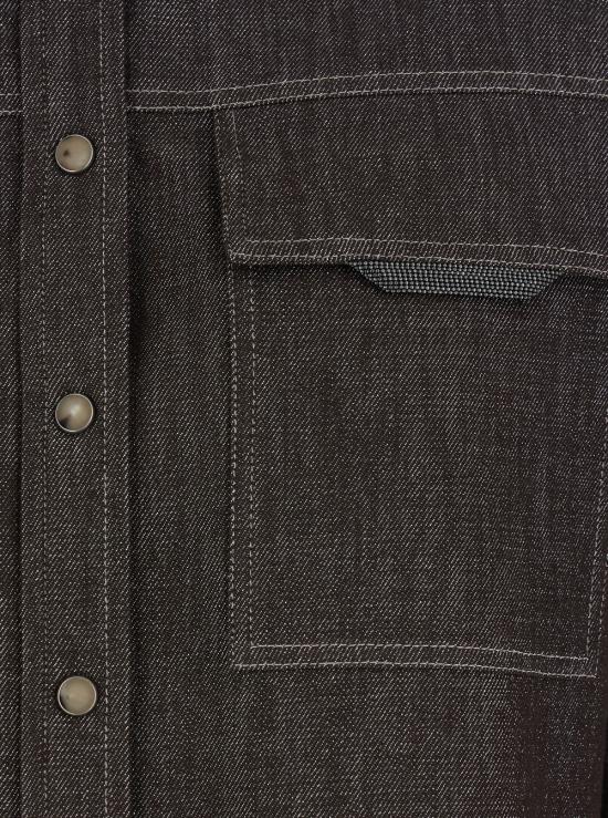 25FW 브루넬로 쿠치넬리 셔츠 MB148MY516C003 Brown - BRUNELLO CUCINELLI