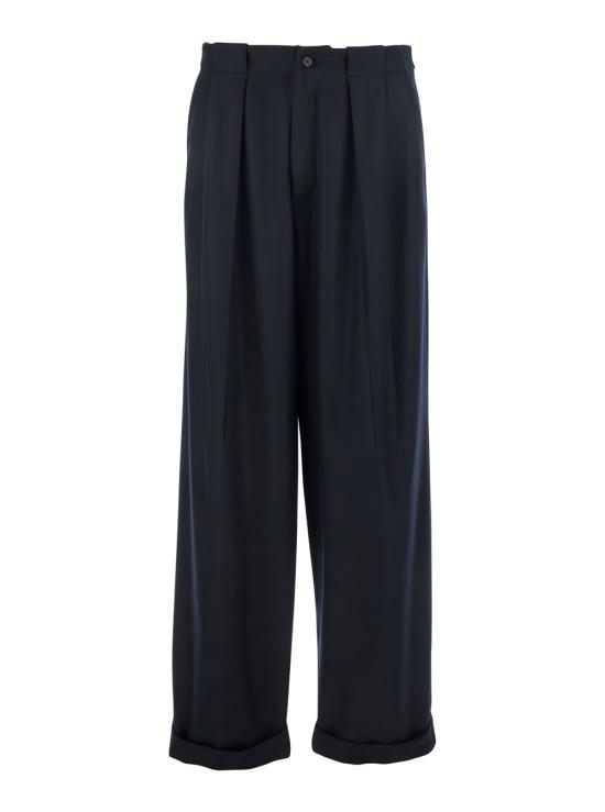 25FW 돌체앤가바나 스트레이트 팬츠 GP16HTHU2A8N0000 Black