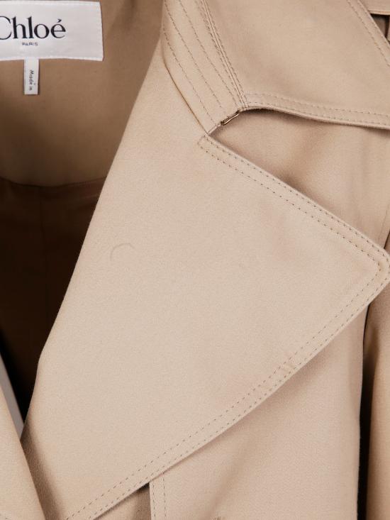 25SS 끌로에 트렌치 코트 CH25SMA13339 20G ARGIL BROWN - CHLOE