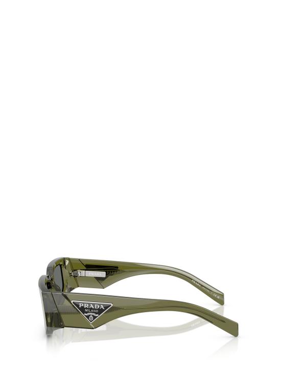 26FW 프라다 선글라스 PR 09ZS 25A40L TRANSPARENT MILITARY GREEN - PRADA