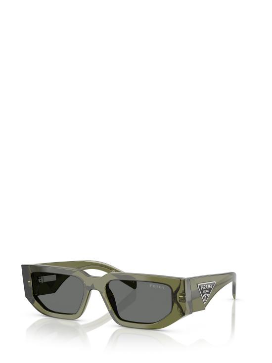 26FW 프라다 선글라스 PR 09ZS 25A40L TRANSPARENT MILITARY GREEN - PRADA