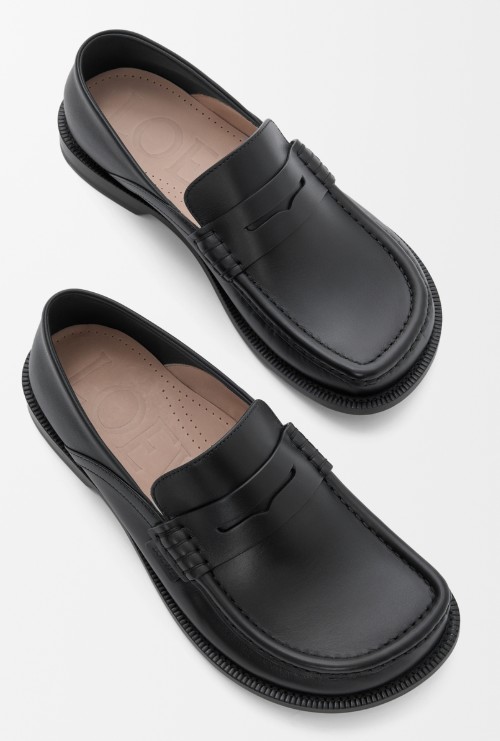 25FW 로에베 로퍼 M816290X47 1100 BLACK - LOEWE