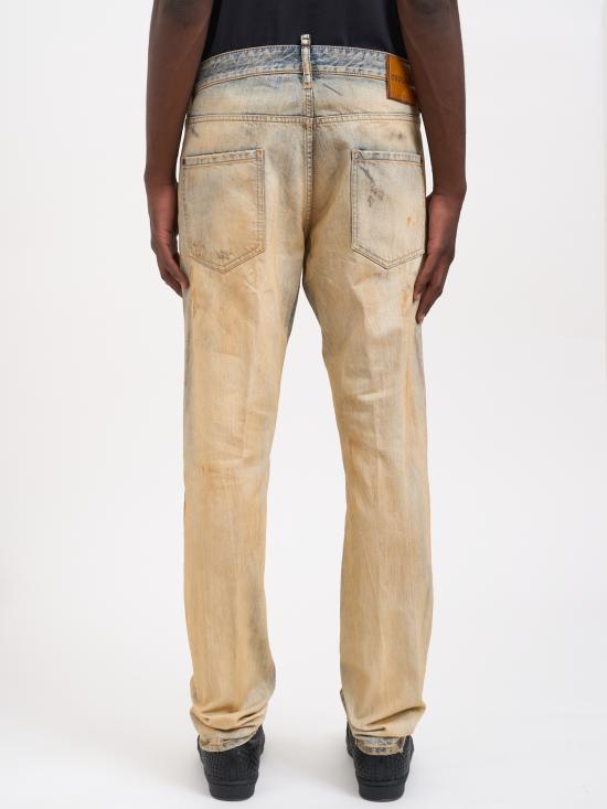 25FW 디스퀘어드2 데님 팬츠 MS71LB1659D30011470 Light blue - DSQUARED2