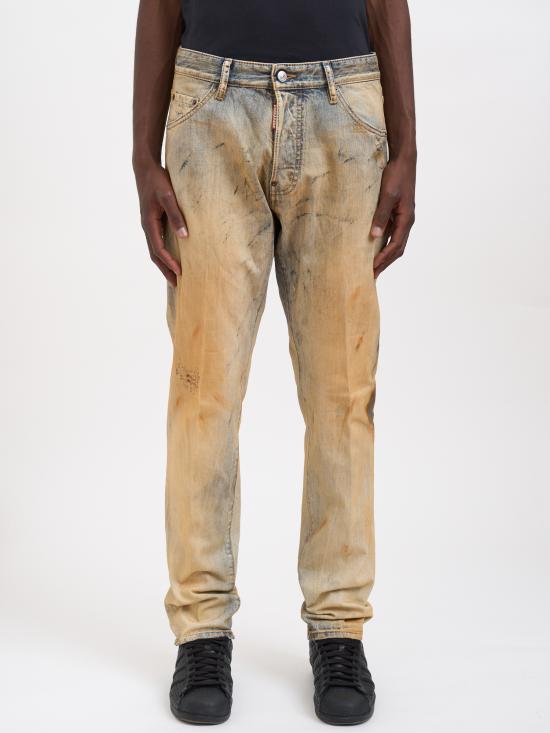 25FW 디스퀘어드2 데님 팬츠 MS71LB1659D30011470 Light blue