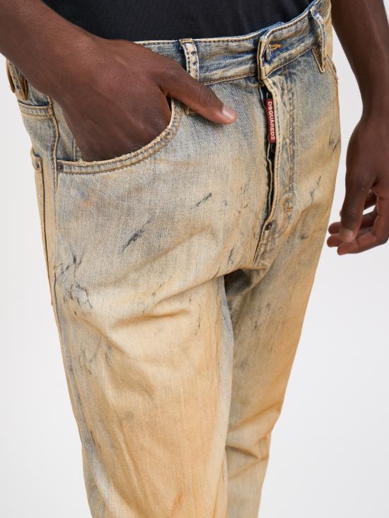 25FW 디스퀘어드2 데님 팬츠 MS71LB1659D30011470 Light blue - DSQUARED2