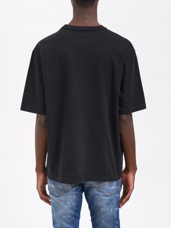 25FW 디스퀘어드2 반팔 티셔츠 MS74GD1467S24583900 Black - DSQUARED2