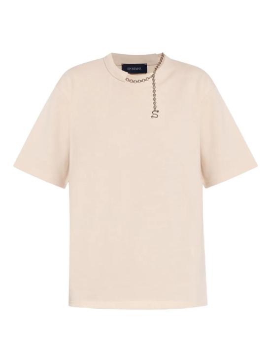 25FW 스포트막스 반팔 티셔츠 2522946025600 BEIGE