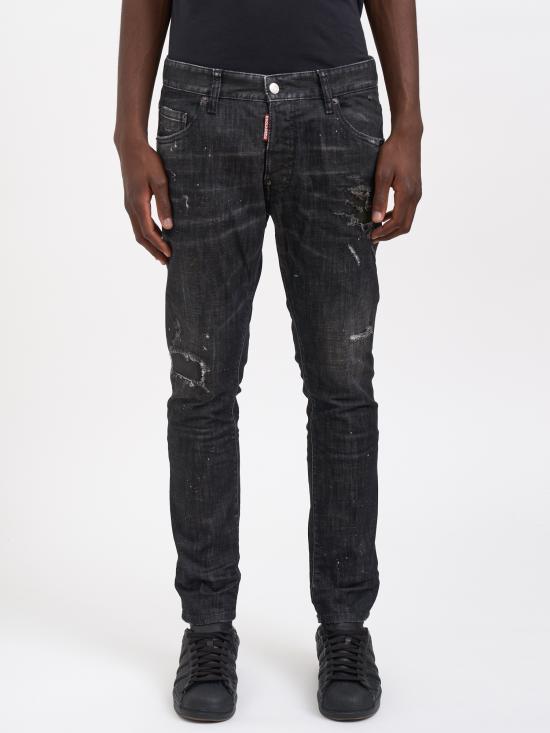 25FW 디스퀘어드2 데님 팬츠 MS71LB1665S30357900 Black