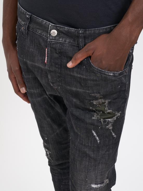 25FW 디스퀘어드2 데님 팬츠 MS71LB1665S30357900 Black - DSQUARED2