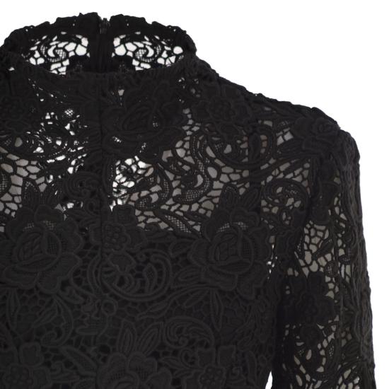 25FW 스포트막스 미디 원피스 2522626024600 BLACK - SPORTMAX